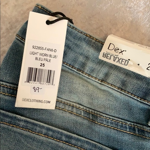 Light blue cropped distressed jeans - Picture 2 of 3